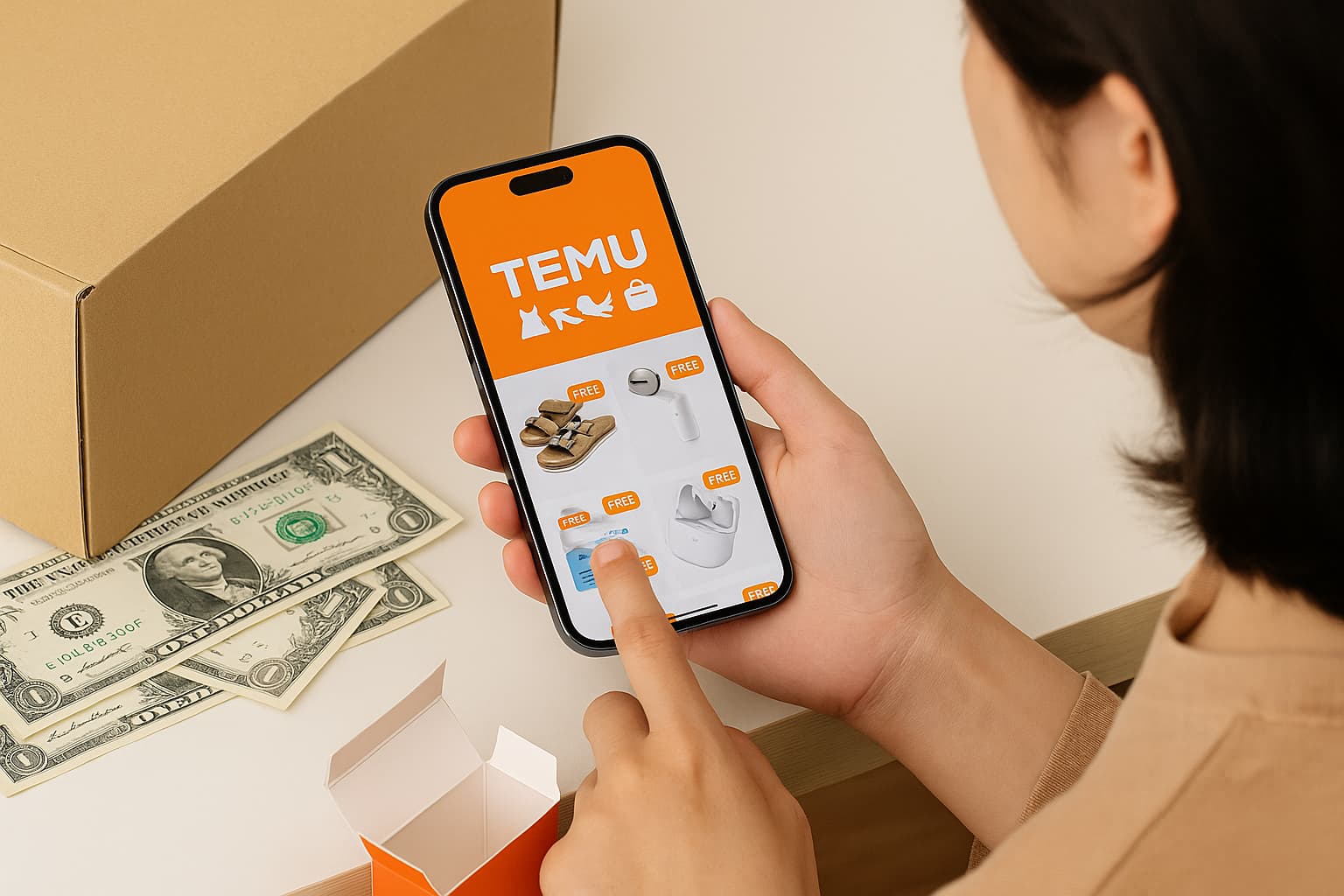 La vérité sur les produits gratuits Temu et comment les gagner